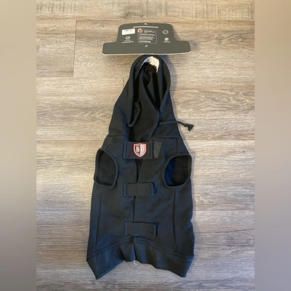 EXC Snoop Doggie Doggs Deluxe Pet Hoodie Dog Clothes, Off Chain Size Medium